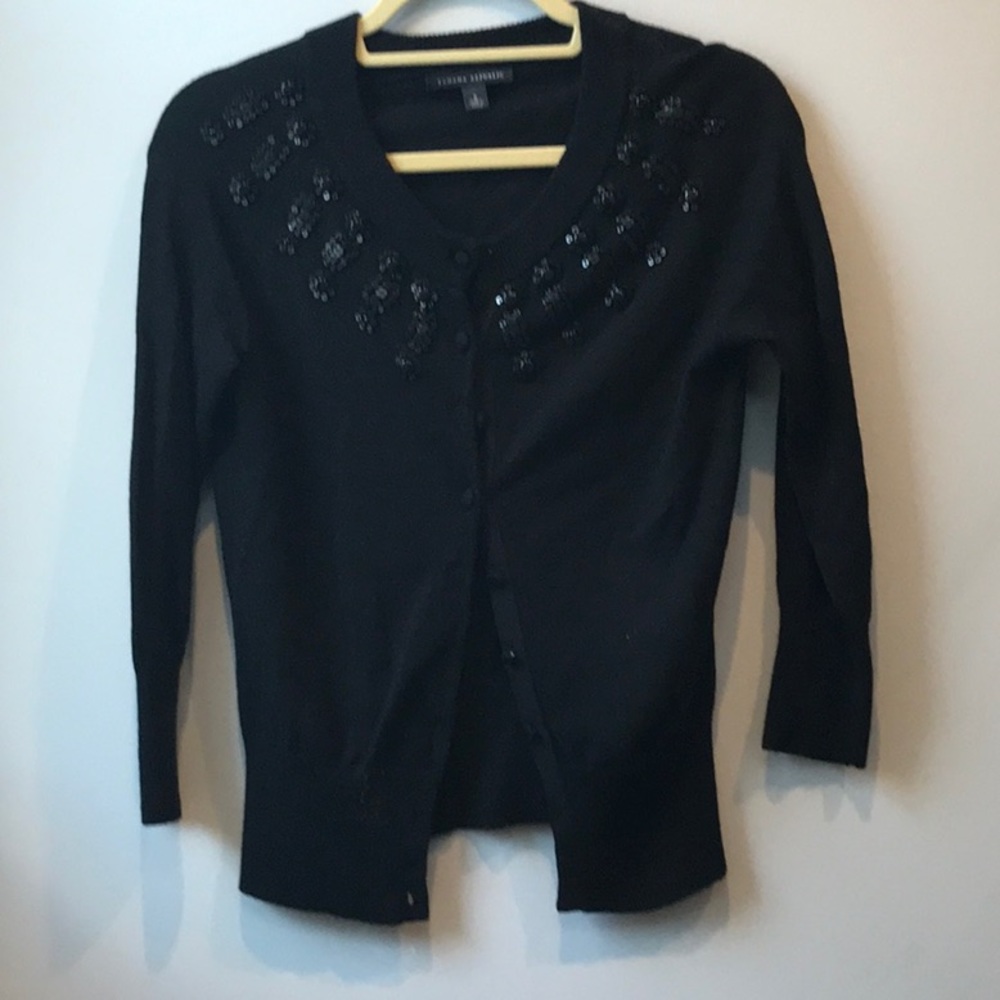 Black Merino Wool Sweater